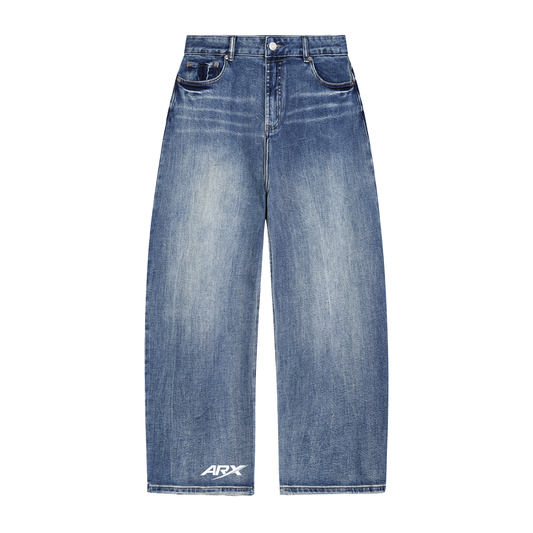 Sun Fade Heavyweight Denim Jeans