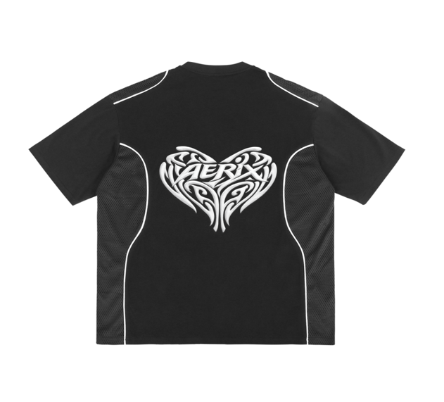 Aerix Contrast Piped Panel T-Shirt