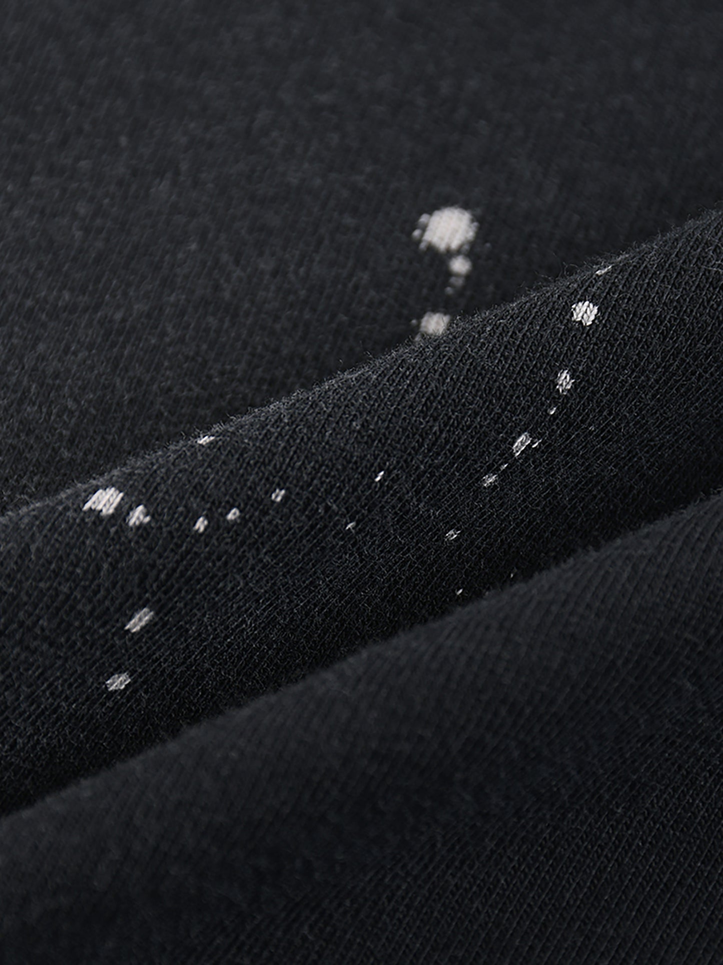 Hand-Frayed Sunfade Paint Splatter T-Shirt