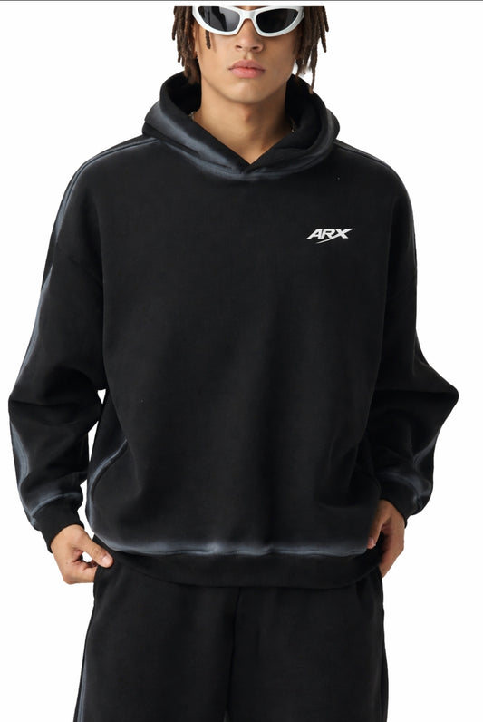 Aeeix Sunfaded Fleece Hoodie Oversized